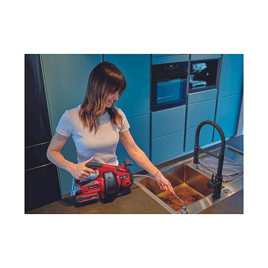 Einhell Limpiadora de tuberías Power X-Change TE-DA 18/760 Li-Solo 18V