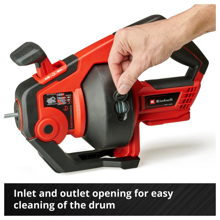 Einhell Limpiadora de tuberías Power X-Change TE-DA 18/760 Li-Solo 18V