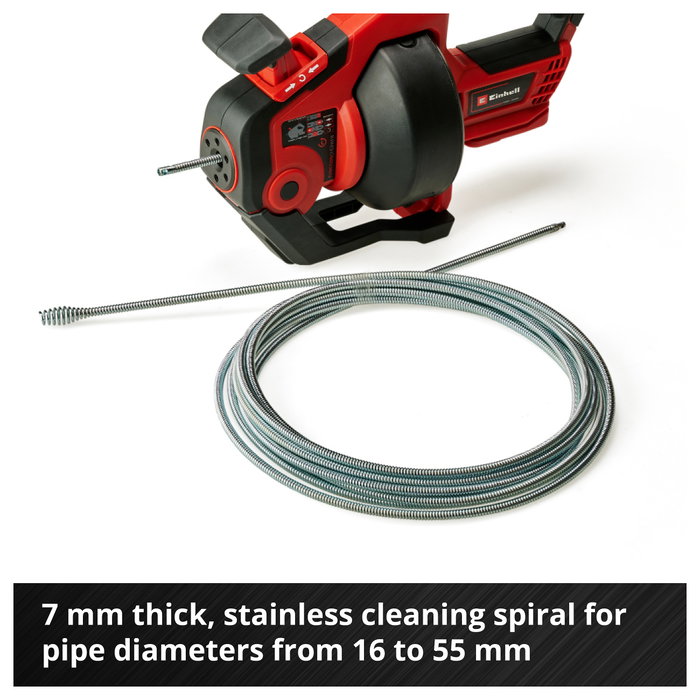 Einhell Limpiadora de tuberías Power X-Change TE-DA 18/760 Li-Solo 18V