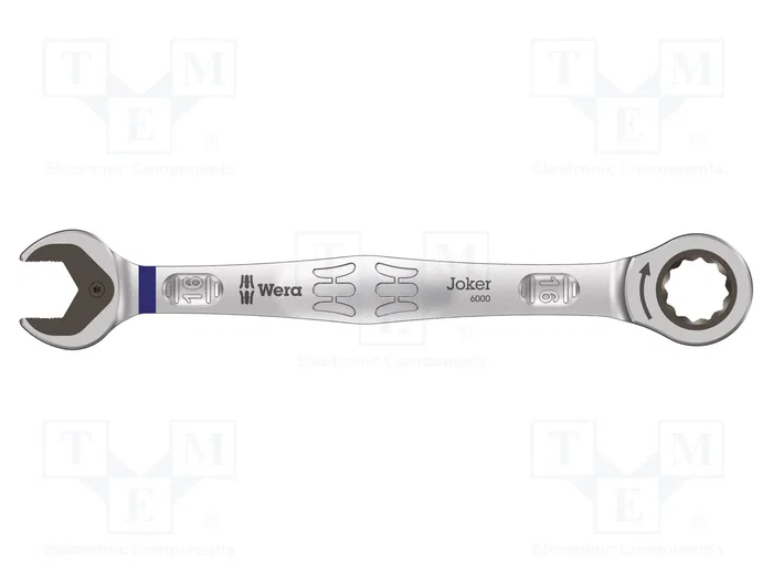 WERA Joker 6000 Llave plana-estriada con trinquete 16mm WERA Joker 6000 Llave plana-estriada con trinquete 16mm