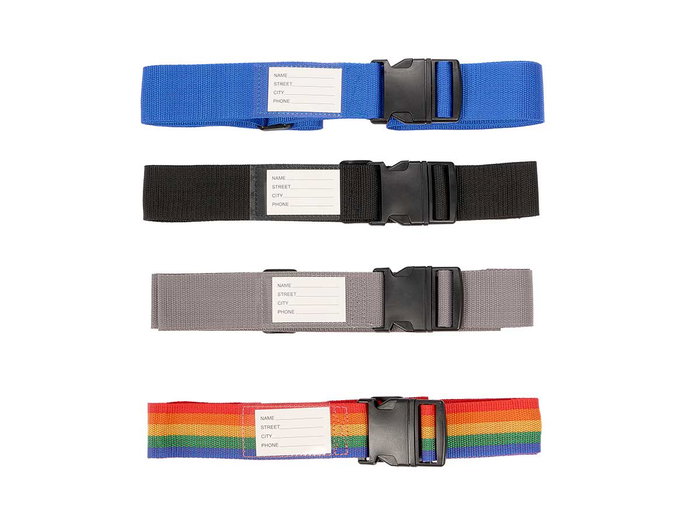 ARTE REGAL Surtido de 24 Cintas Protectoras para Maleta - 4 Colores