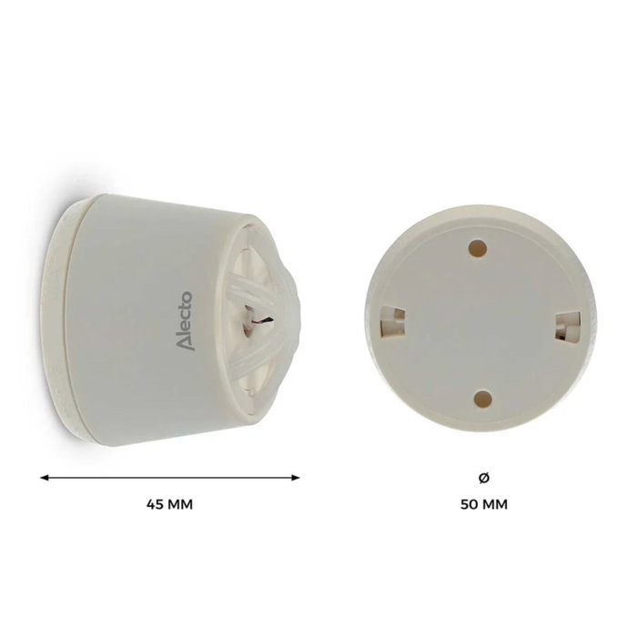 Alecto HA59 Detector de Calor con Batería de 10 Años, Blanco Alecto HA59 Detector de Calor con Batería de 10 Años, Blanco