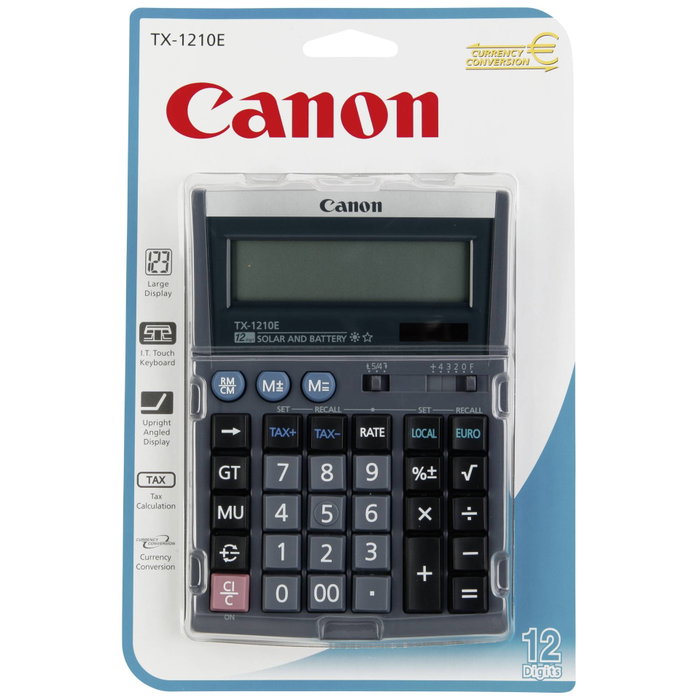 Canon TX-1210E Calculadora de Sobremesa 12 Dígitos Lila