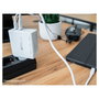 GoodConnections Cargador USB 140W con GaN, 2 puertos Tipo C, Blanco