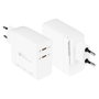 GoodConnections Cargador USB 140W con GaN, 2 puertos Tipo C, Blanco