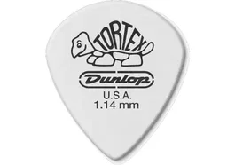 DUNLOP Pack de 12 Unidades Tortex Jazz III / White - 1,14mm