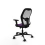 PIQUERAS Y CRESPO Silla de oficina Jorquera Morado/Blanco