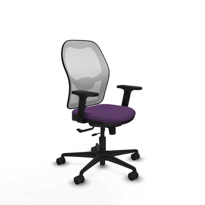PIQUERAS Y CRESPO Silla de oficina Jorquera Morado/Blanco PIQUERAS Y CRESPO Silla de oficina Jorquera Morado/Blanco