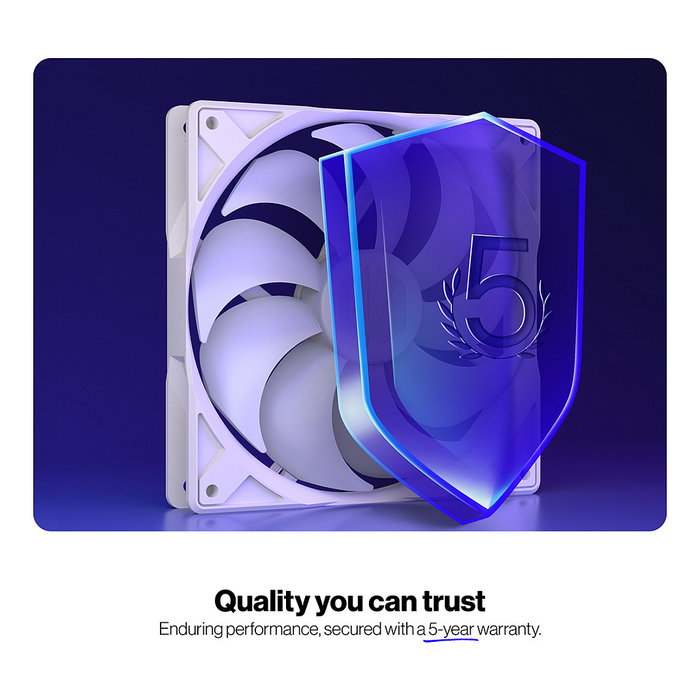 Endorfy Stratus 140 White PWM ARGB