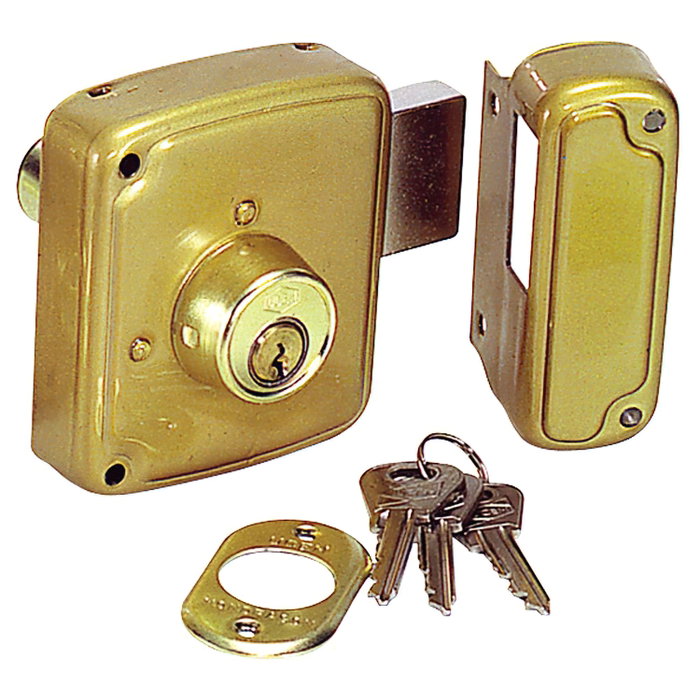 UCEM Cerradura de sobreponer 4124-HB derecha UCEM Cerradura de sobreponer 4124-HB derecha