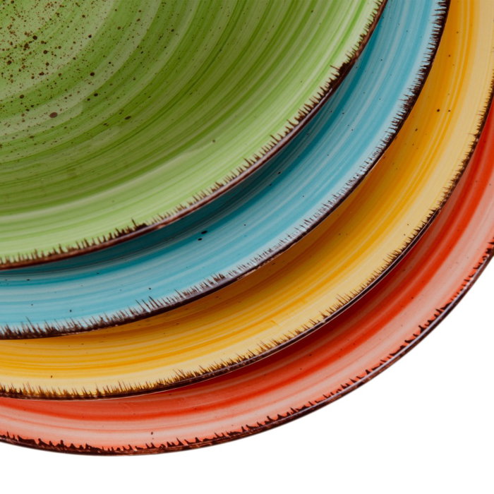 Ixia Plato Hondo Naranja Stoneware Cocina Ixia Plato Hondo Naranja Stoneware Cocina
