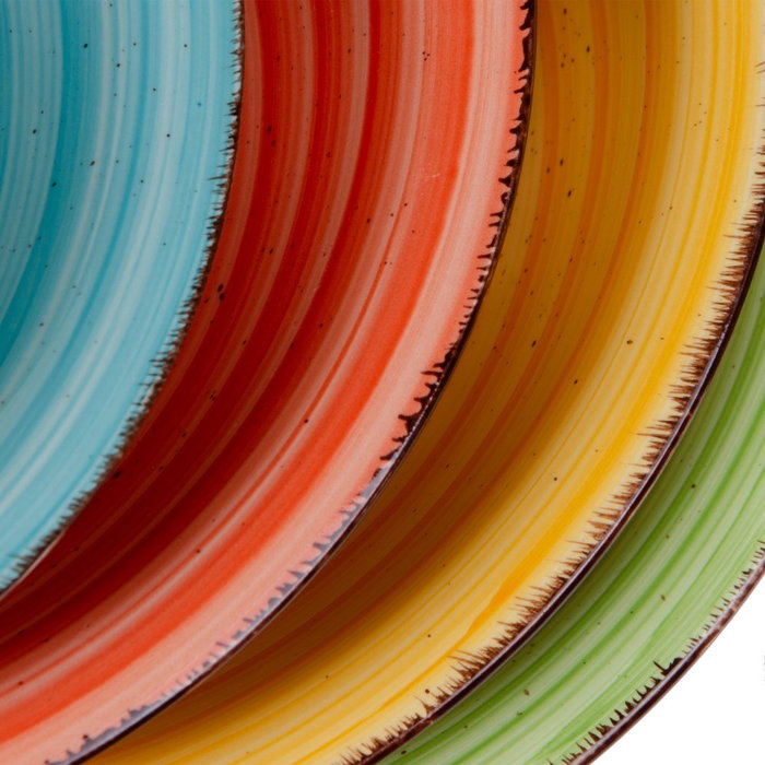 Ixia Plato Hondo Naranja Stoneware Cocina Ixia Plato Hondo Naranja Stoneware Cocina