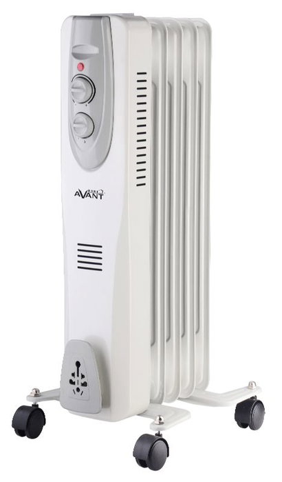 AVANT Radiador de aceite de 5 elementos 1000W