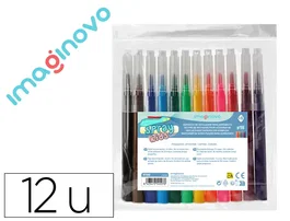 Imaginovo Rotuladores para Aerógrafo Infantil de 12 Unidades Colores Surtidos