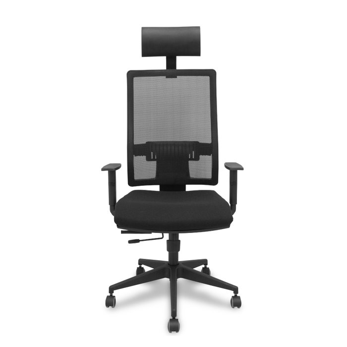PIQUERAS Y CRESPO Silla Horna con Mecanismo Sincro/Traslak, Tejido Bali Negro PIQUERAS Y CRESPO Silla Horna con Mecanismo Sincro/Traslak, Tejido Bali Negro