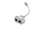 Digitus Adaptador de Red CAT 5e DN-93904 (2x Hembra RJ45 a 1x Macho RJ45)