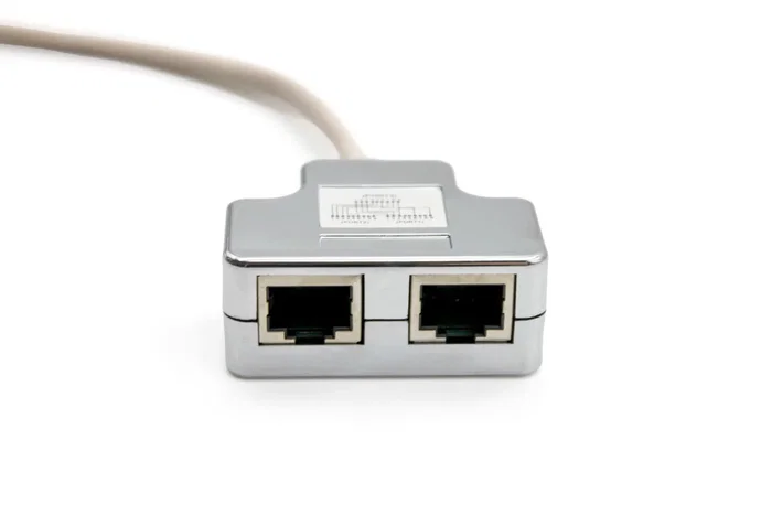 Digitus Adaptador de Red CAT 5e DN-93904 (2x Hembra RJ45 a 1x Macho RJ45)