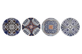 DKD Home Decor Salvamanteles de Azulejos 20x20x0,7 cm Surtido