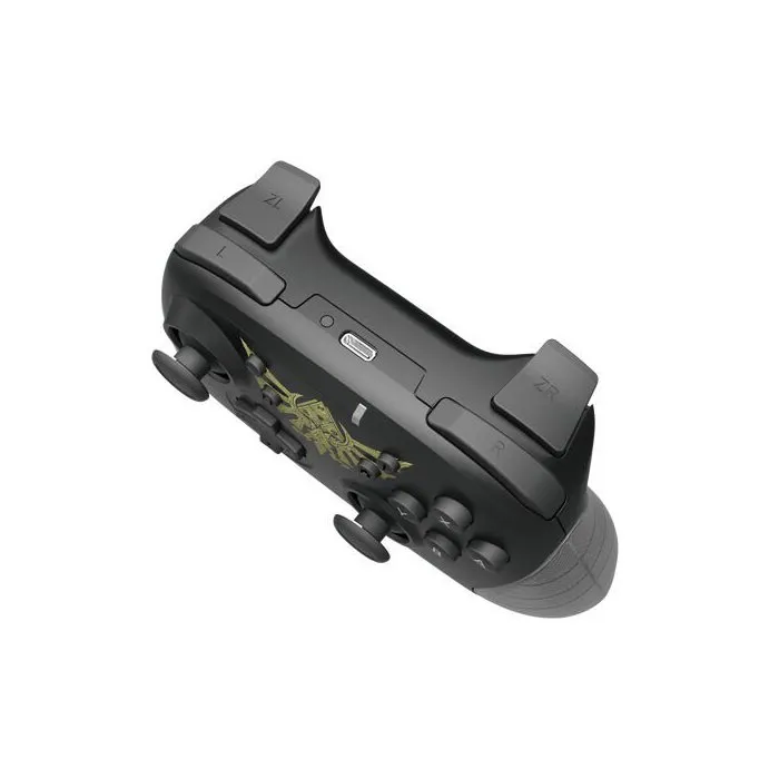 HORI Mando inalámbrico para Nintendo Switch con diseño oficial de Zelda, incluye cable USB HORI Mando inalámbrico para Nintendo Switch con diseño oficial de Zelda, incluye cable USB