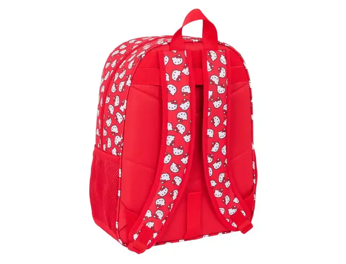Safta Mochila Adaptable a Carro Hello Kitty Iconic - 42 x 33 x 14 cm Safta Mochila Adaptable a Carro Hello Kitty Iconic - 42 x 33 x 14 cm