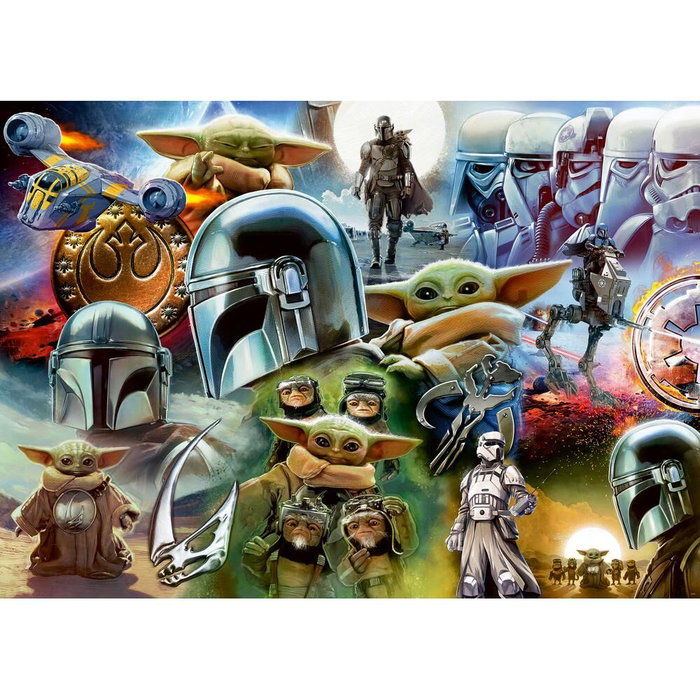 Ravensburger Puzzle The Mandalorian y Grogu (1000 Piezas) Spanish Edition Ravensburger Puzzle The Mandalorian y Grogu (1000 Piezas) Spanish Edition