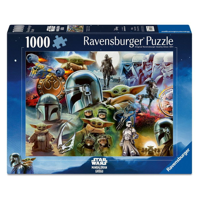 Ravensburger Puzzle The Mandalorian y Grogu (1000 Piezas) Spanish Edition Ravensburger Puzzle The Mandalorian y Grogu (1000 Piezas) Spanish Edition