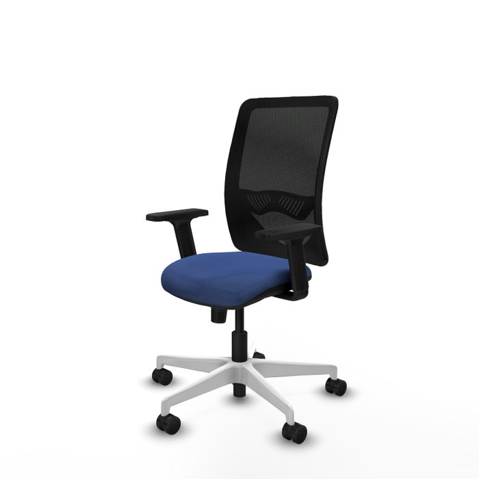 PIQUERAS Y CRESPO Silla de oficina Zulema con mecanismo Sincro, Azul marino y Negro PIQUERAS Y CRESPO Silla de oficina Zulema con mecanismo Sincro, Azul marino y Negro