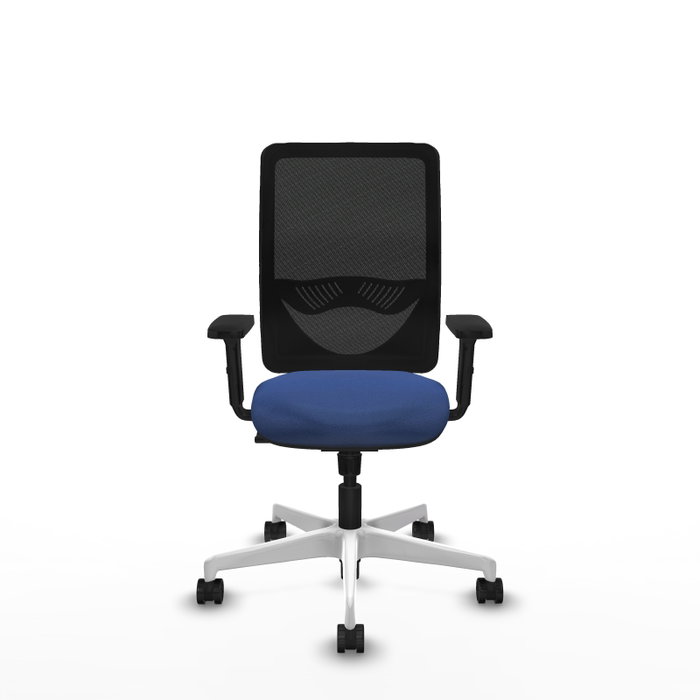 PIQUERAS Y CRESPO Silla de oficina Zulema con mecanismo Sincro, Azul marino y Negro PIQUERAS Y CRESPO Silla de oficina Zulema con mecanismo Sincro, Azul marino y Negro