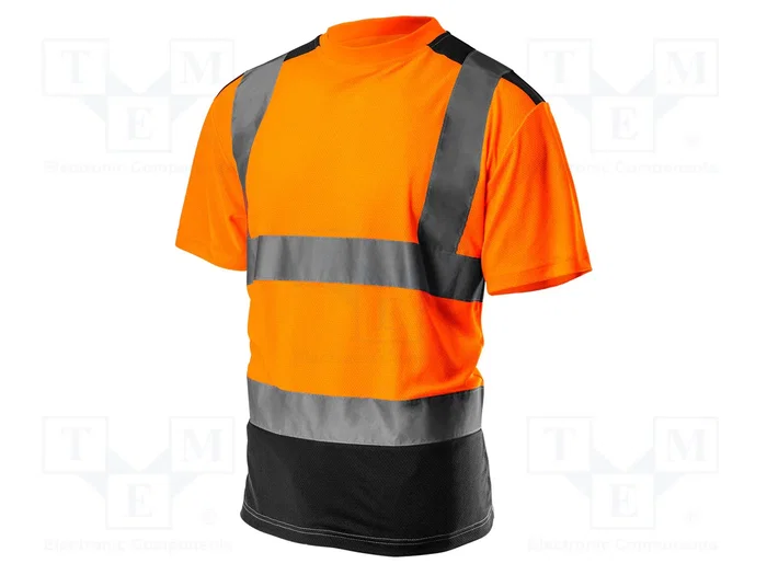 NEO TOOLS Camiseta T-shirt VISIBILTY naranja-negro XL NEO TOOLS Camiseta T-shirt VISIBILTY naranja-negro XL
