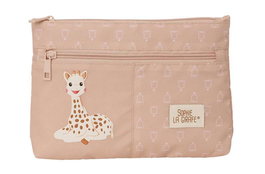 Portatodo Doble Sophie la Girafe Beige 23 x 16 x 3 cm