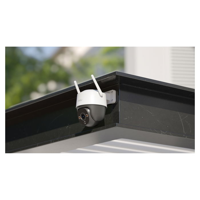 Imou Cruiser 2C 2K Cámara Seguridad IP Exterior 3MP - Inalámbrica/Alámbrica, Visión Nocturna 30m, Auto-Seguimiento, Detección Personas/Vehículos, IP66, Blanco