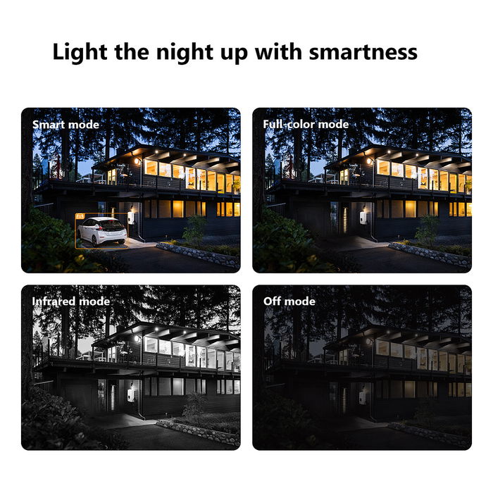 Imou Cruiser 2C 2K Cámara Seguridad IP Exterior 3MP - Inalámbrica/Alámbrica, Visión Nocturna 30m, Auto-Seguimiento, Detección Personas/Vehículos, IP66, Blanco