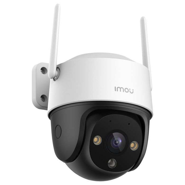 Imou Cruiser 2C 2K Cámara Seguridad IP Exterior 3MP - Inalámbrica/Alámbrica, Visión Nocturna 30m, Auto-Seguimiento, Detección Personas/Vehículos, IP66, Blanco