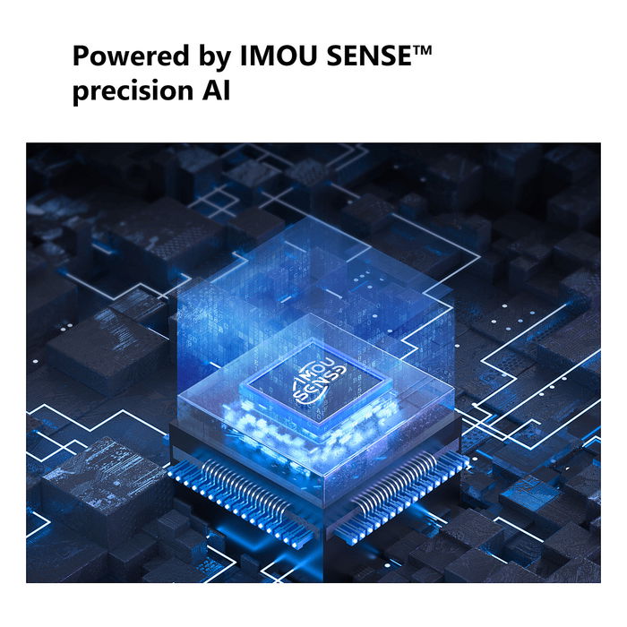 Imou Cruiser 2C 2K Cámara Seguridad IP Exterior 3MP - Inalámbrica/Alámbrica, Visión Nocturna 30m, Auto-Seguimiento, Detección Personas/Vehículos, IP66, Blanco