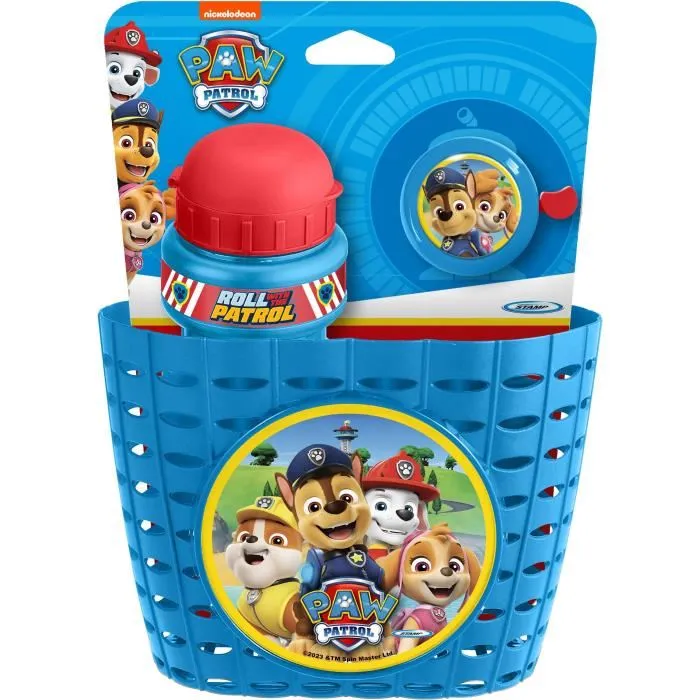 Paw Patrol Set Cubo Basura, Cubo y Campana - PAW3496274505087