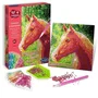 Sentosphere Creación con mini diamantes de imitación - Arte y Creaciones - Lienzo para pintura de diamantes - Diseño Caballo - Para mayores de 8 años