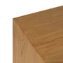 Ixia Mueble TV Natural Madera Mindi Salón 120 x 40 x 45 cm