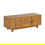 Mueble Tv Natural Madera Mindi Salón 120 X 40 X 45 cm