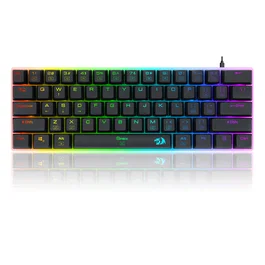 Redragon K605 Alien Teclado Mecánico Gaming RGB Negro