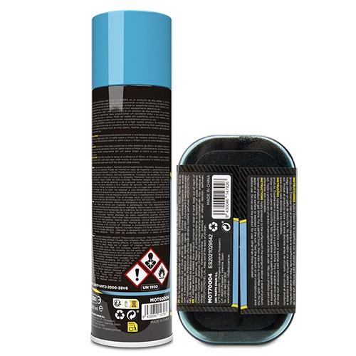 ABC Pack Duo Ocean Cleaners ZABC12201 - Esponja y Limpia Salpicaderos para Coche, Interior Vehículo