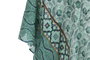 DKD Home Decor Kaftan Mediterraneo Andalusi Naranja Verde 80 x 140 x 80 cm (3 Unidades)