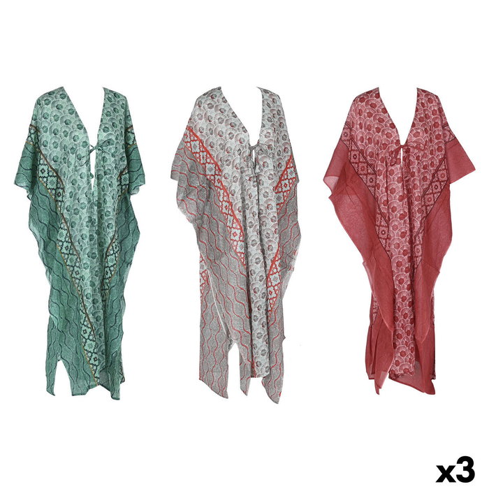 DKD Home Decor Kaftan de Algodón Surtido (Pack de 3)