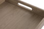 DKD Home Decor Set de 3 Bandejas de Madera Marrón 45x31x5 cm