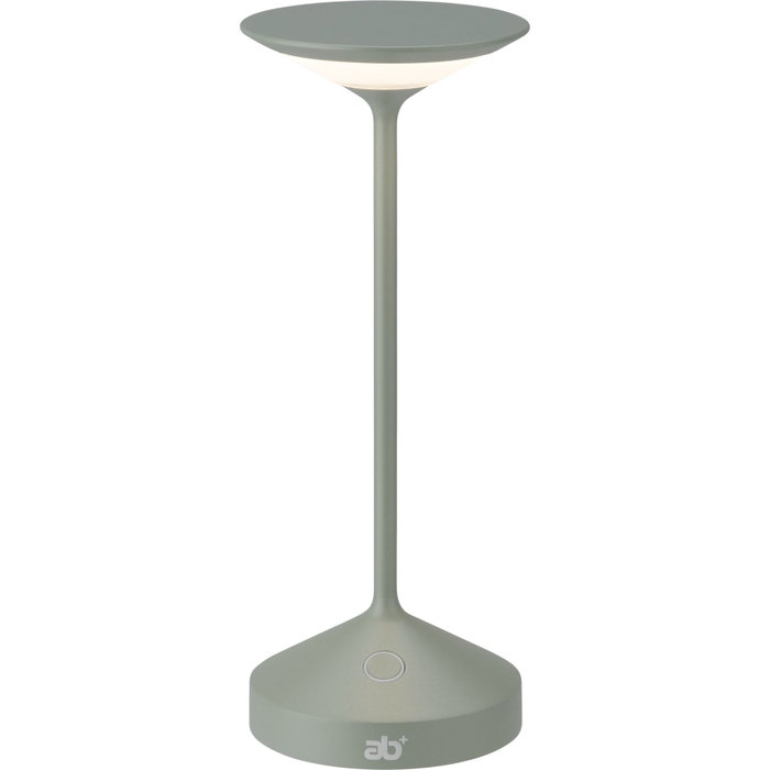 ab+ Tempo Mini Lámpara de mesa portátil verde salvia ab+ Tempo Mini Lámpara de mesa portátil verde salvia
