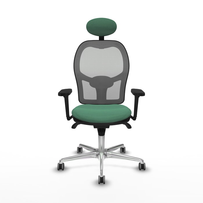 PIQUERAS Y CRESPO Silla de oficina Jorquera Verde esmeralda y Gris PIQUERAS Y CRESPO Silla de oficina Jorquera Verde esmeralda y Gris