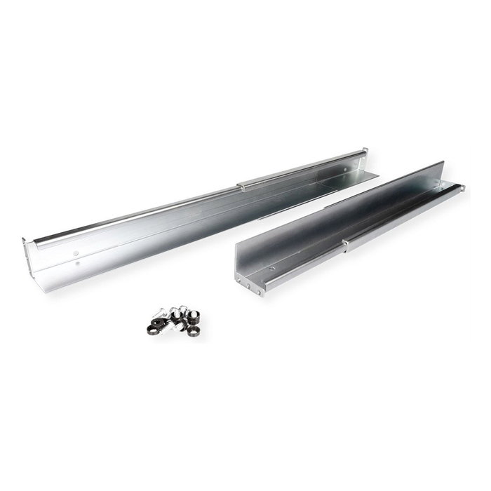 ROLINE Kit de carriles de rack 26.21.0114, profundidad variable 500-750mm ROLINE Kit de carriles de rack 26.21.0114, profundidad variable 500-750mm