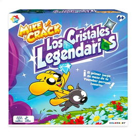 Color Baby Juego de Mesa ¡Los Cristales Legendarios! Mike Crack Edad Mínima Recomendada 6 Años