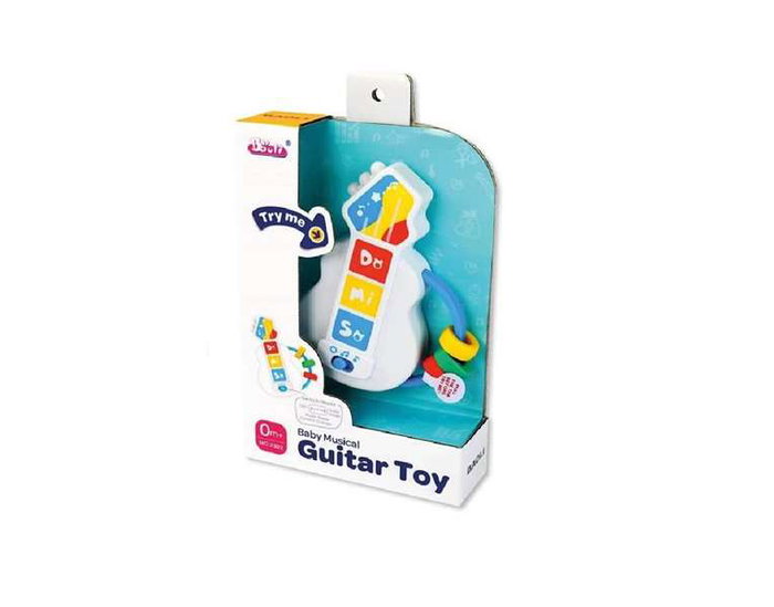 JugaToys Guitarra de actividades infantiles con sonidos