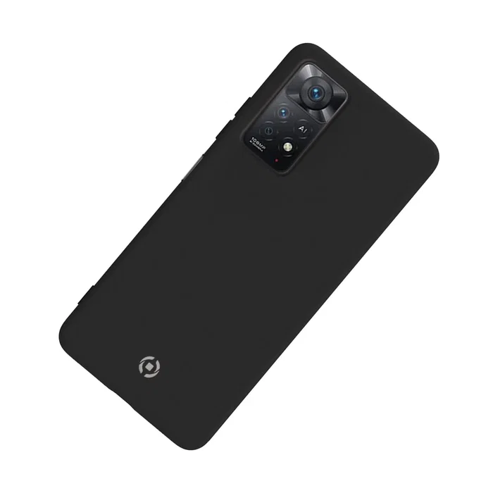 Celly Funda Xiaomi Redmi Note 11 Pro / Pro 5G Negro TPU Protectora Resistente a Rayones y Polvo