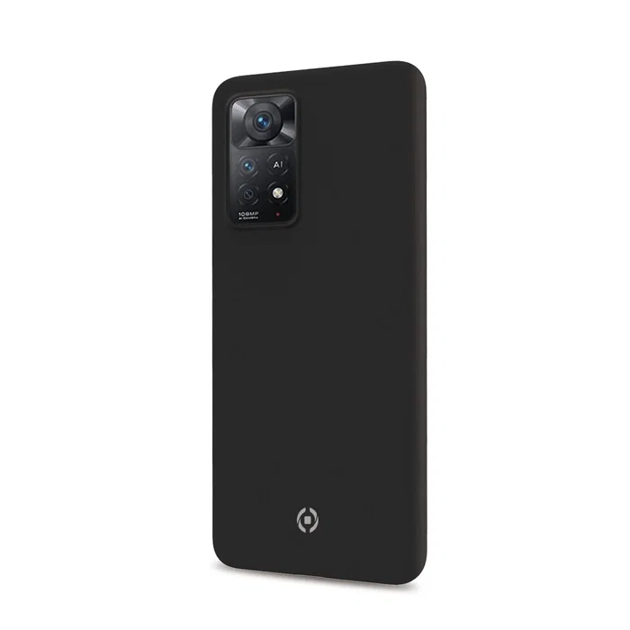 Celly Funda Xiaomi Redmi Note 11 Pro / Pro 5G Negro TPU Protectora Resistente a Rayones y Polvo